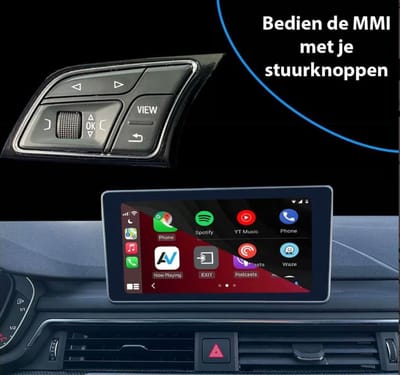 carplay en android adapter interface geschikt voor de Audi a5 s5 rs5 b8 b9 2015-2024