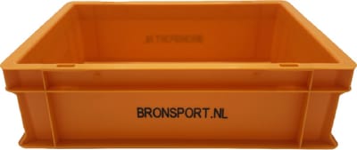 Opbergkist/Stapelbak Mini Oranje 40x30x12 cm