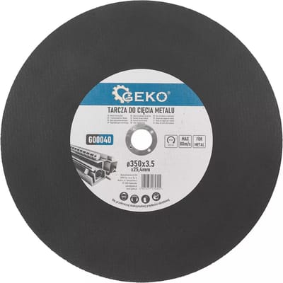 GEKO Metaalschijf - 350 mm - Hoge slijpprestaties - Veiligheidsglasvezel - 5 stuks