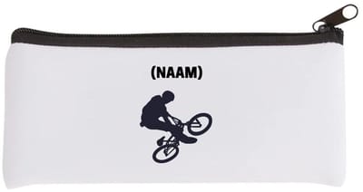 Akyol - bmx met eigen naam Etui - Sport - fietser - fiets - 20 bij 9 cm