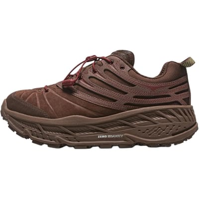 HOKA Stinson Evo OG Elite Terrain System - Cold Brew Unisex Sneakers Bruin Varsity-Bordeauxrood 1166450-CWV 44 black