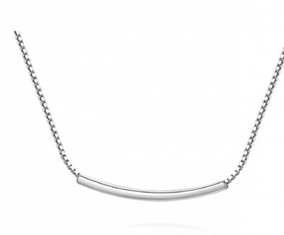Enkelkettinkje-Celine Zilver- Staafje- Minimalistisch- 20 tot 25 cm - Charme Bijoux