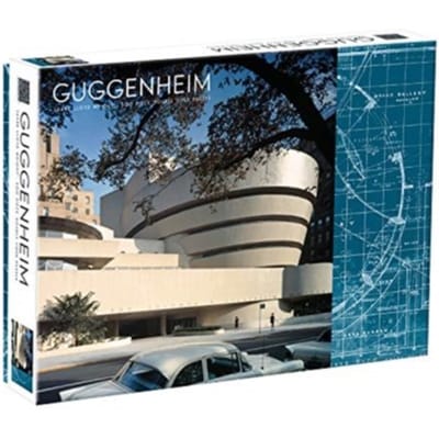 Frank Lloyd Wright Guggenheim 2-Sided 500 Piece Puzzle - Galison