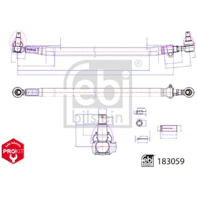 Spoorstang FEBI BILSTEIN 183059