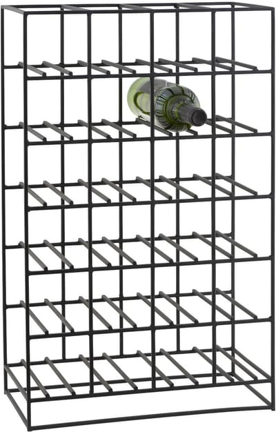 House Doctor Rack Wijnrek - Zwart - Metaal - 24 flessen