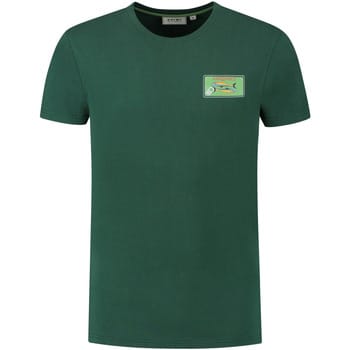 Shiwi T-Shirt Sardines Cilantro Green - Maat S - Heren