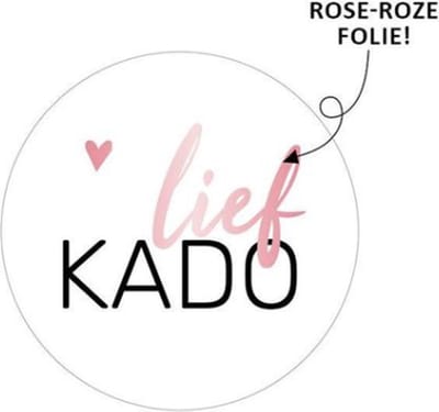 10 x Sticker - Lief Kado - Verjaardag - Cadeau - Wensetiket - Sluitsticker