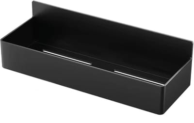KimDo - Magnetische koelkast organizer plank - Zwart - Dicht - Keuken - Opbergrek - Opberger