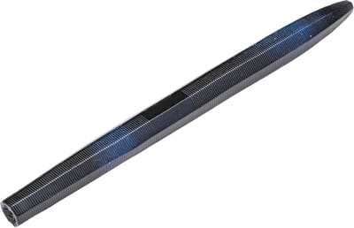Zacht Kunstaas - Vis Lokaas - Vissen - Realistische Vorm - 12.7 cm - Zwart Blauw