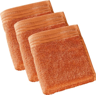 De Witte Lietaer Gastendoekjes Imagine Dusty Orange - set 3 stuks - 30 x 50 cm - Oranje - Katoen