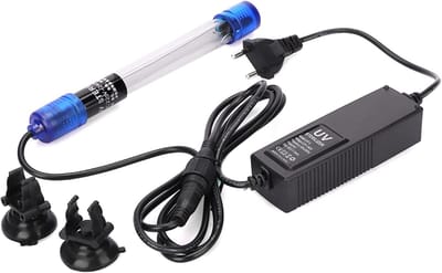 Aquarium Clean Light - Waterproof Submersible UV Sterilizer Lamp - Green Algae Bright Water Clean Lamp met Fixed Suction Cup voor Aquarium en Vijver