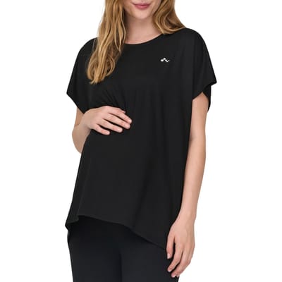 ONLY PLAY - ONPAUBREE SS BAT LOOSE TEE CUR NOOS Dames Sportshirt