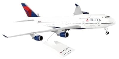 Delta 747-400 Vliegtuig Model Bouwset 1/200-Schaal