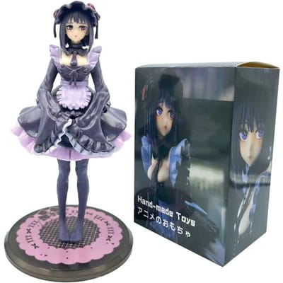 Mijn Dress-Up Darling Anime Figuur Zwart Dienstmeisje Outfit Kitagawa Marin Actiefiguur Bureau Figuur Verzameling Model Speelgoed Cadeau