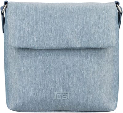 JOST schoudertas Bergen Crossbody Bag Misty Blue blauwgrijs