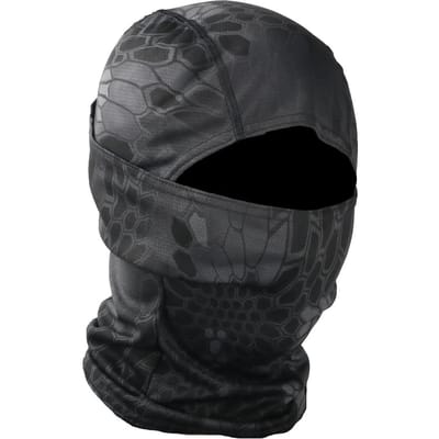 Unisex bivakmutsen, gezichtsmaskers, UV-bescherming, ski-zonnekap, tactische maskers voor mannen en vrouwen. 56-60CM gray