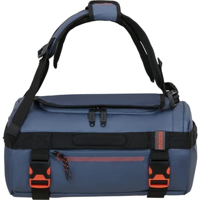 American Tourister reistas rugzak Urban Track Duffle / Backpack Coated 31L Navy / Orange blauw