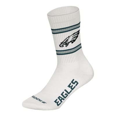NFL PHILADELPHIA EAGLES Crew Socks - 3-pack - Groen/Wit/Zwart - Maat 43/46