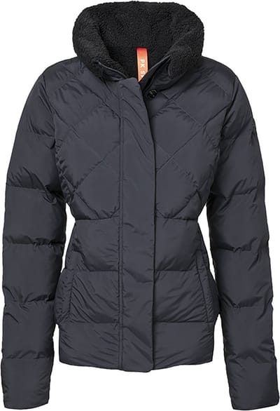 PK International - Winterjas - Dames - Waterafstotend - Teddy Kraag - Mac Toto - Grijsblauw - L/40