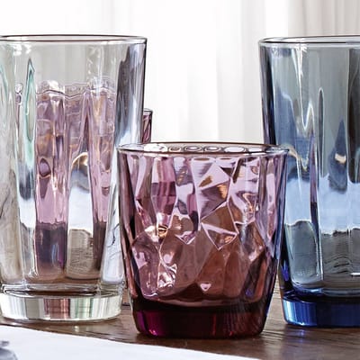 Bormioli Rocco Waterglas- Diamond Dof -390 ml - Drinkglas - Water/sapglas