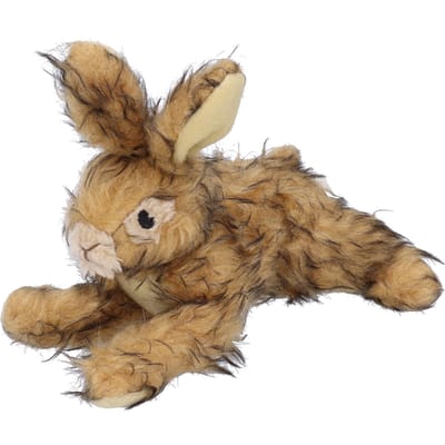 Simulation Lapin Jouet à Mâcher pour Animal de Compagnie Peluche Chien Jouant Jouets de Dentition pour Chiens Petits Moyens beige