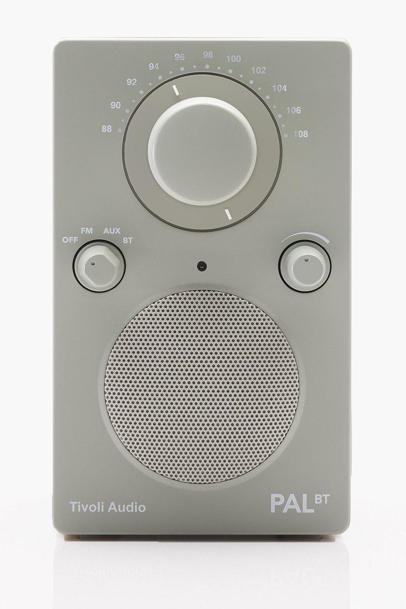Tivoli Audio - PAL BT - Draagbare radio met FM, AM en Bluetooth - Gray