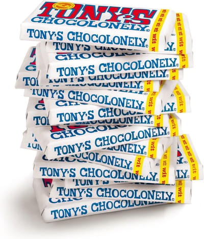 Tony's Chocolonely Witte Chocolade Reep 15 x 180 gram Chocola
