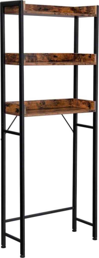 MIRA Home - Badkamermeubel - Badkamerrek - Badkamerkast - Vintage - 63x25x165