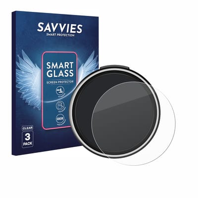 3 Stuks Savvies Screenprotector - geschikt voor OOONO CO-Driver NO2 Plus - beschermfolie glas transparant