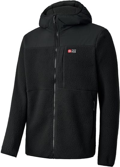 Ternua Triton Fleece Met Volledige Rits Zwart L Man