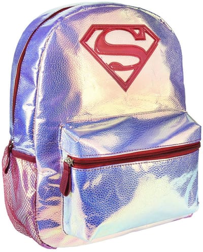 Schoolrugzak Superman Roze