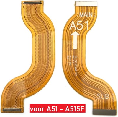 Samsung Galaxy A51 Moederbord Connector Flex Kabel