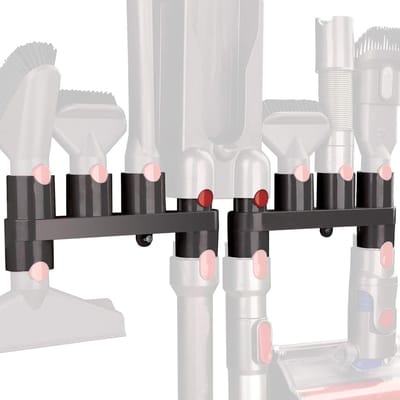 Wandaccessoirehouder voor Dyson V11 V10 V8 V7 stofzuiger (10 opbergvakken, 2 stuks)