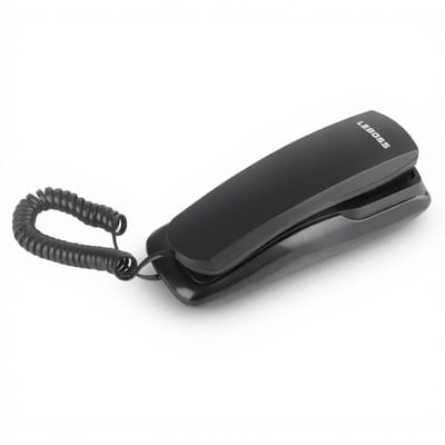 Dailygoods- Wandtelefoon met flitsfunctie - Wandgemonteerde Telefoon - Plug-and-play - Telefoonbasis - Telefoonkabel - Compacte afmetingen 180x60x60 mm - Vaste Telefoon
