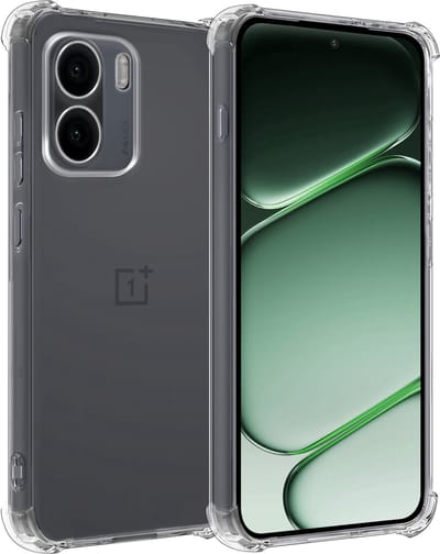 Hoesje Geschikt voor OnePlus 15R - Sterk & Shockproof - Siliconen Case - Back Cover - Telefoon Hoes Shock Proof - Transparant