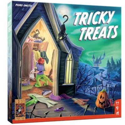 999 Games - Tricky Treats - Griezelig Gezelschapsspel - Halloween! - Winnaar Speelgoed van het jaar 2025