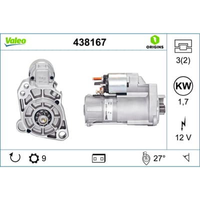 Starter VALEO ORIGINS NEW VALEO 438167
