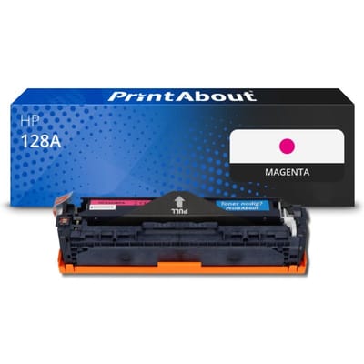 PrintAbout huismerk Toner 128A (CE323A) Magenta Geschikt voor HP