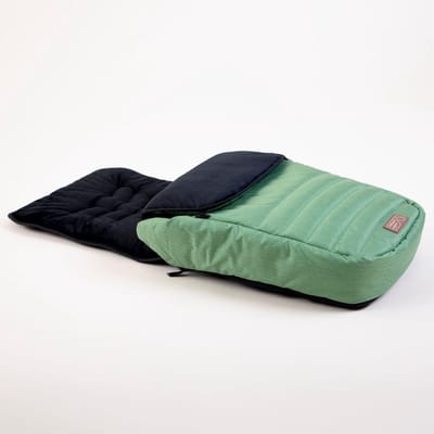 Voetenzak Kinderwagen - Winterzak Kinderwagen - Warm Houden - Dubbel Gebruik - 89 x 35 cm - Groen