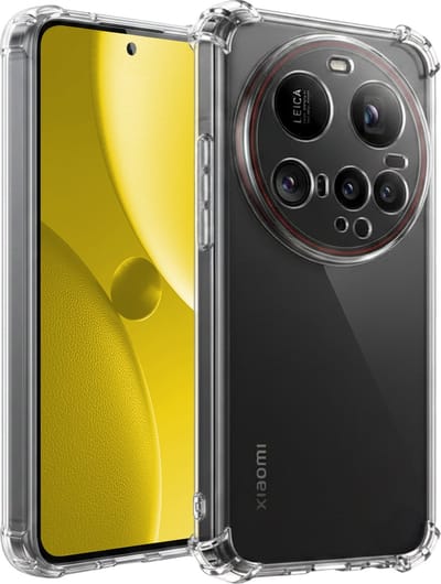 Hoesje - Geschikt voor Xiaomi 15 Ultra - Sterk & Shockproof - Siliconen Case - Back Cover - Telefoon Hoes Shock Proof - Telefoonhoesjes - Transparant