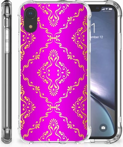 Anti Shock Case Apple iPhone Xr Barok Roze
