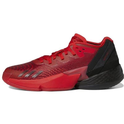 D.o.n.-basketbalschoen voor heren Uitgifte 4 Levendig rood/kernzwart/team Victory Red
