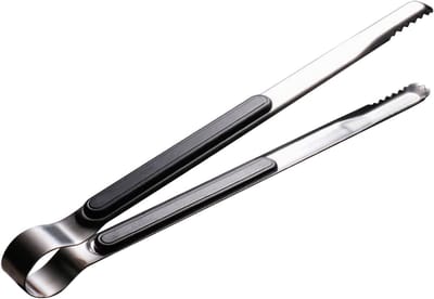 Keuken Tangen van RVS voor BBQ en Grillen, Ideaal voor Koken en Serveerwerk, 25.5 cm Lengte
