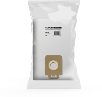 SQOON® Stofzuigerzakken Geschikt voor Nilfisk Power en Select Series - Hoogwaardige kwaliteit - 10 stuks