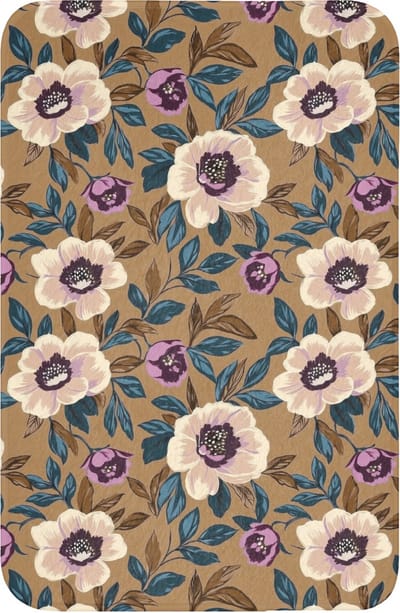WC mat 40x60 cm - Antislip - Floraal - Stilleven - Kleurrijk - Toiletmat - Vloermat - Douchemat - Toilet tapijt - Toiletmatten