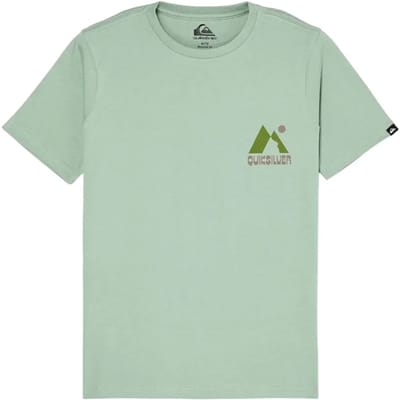 Quiksilver Peak T-shirt Met Korte Mouwen Groen 14 Years Jongen