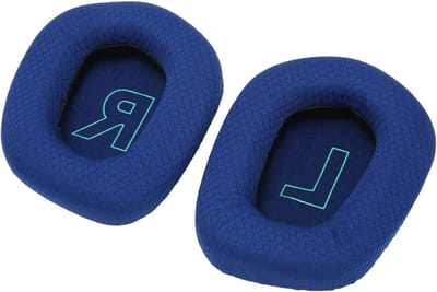 Ademend en Comfortabel Oorkussen - Elastische Vervangende Pads voor Gaming Headsets - Geschikt voor Logitech G733 (Blauw)