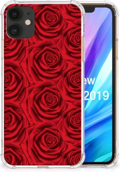 Apple iPhone 11 Case Red Roses