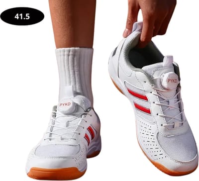 Bovista Tennisschoenen - Heren - Dames - Tenniskleding - Indoor - Outdoor - Rood - Maat 41.5