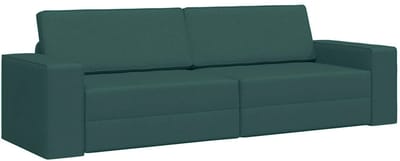Slaapbank - Uitklapbaar - Slaapstoel - Logeerbed - Zetelbed - Slaapfauteuil - Vouwbed - 2 persoons - Zeer comfortabel - Groen